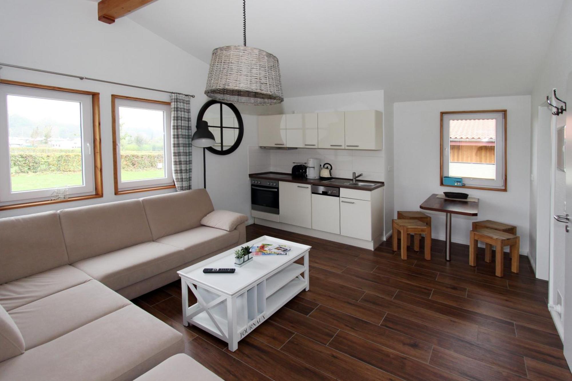 Ferienhaus 4 Campingpark Waldesruh Behrensdorf Kültér fotó